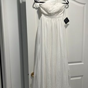 Lulus dress size XS NWT white